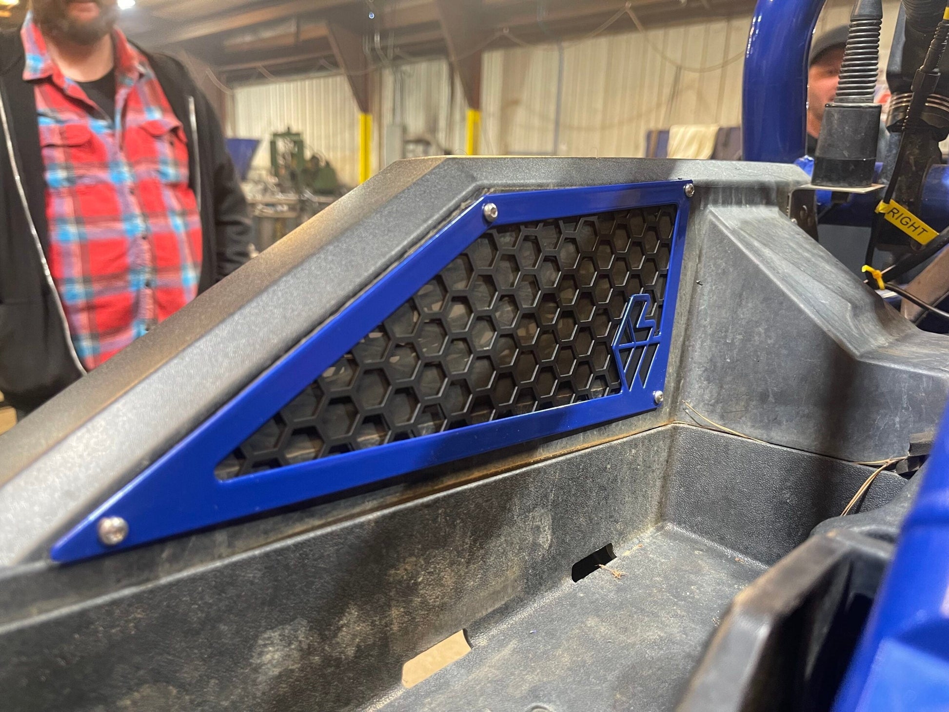 Polaris RZR XP Turbo / Turbo S Side Grille Vent Covers L&W Fab