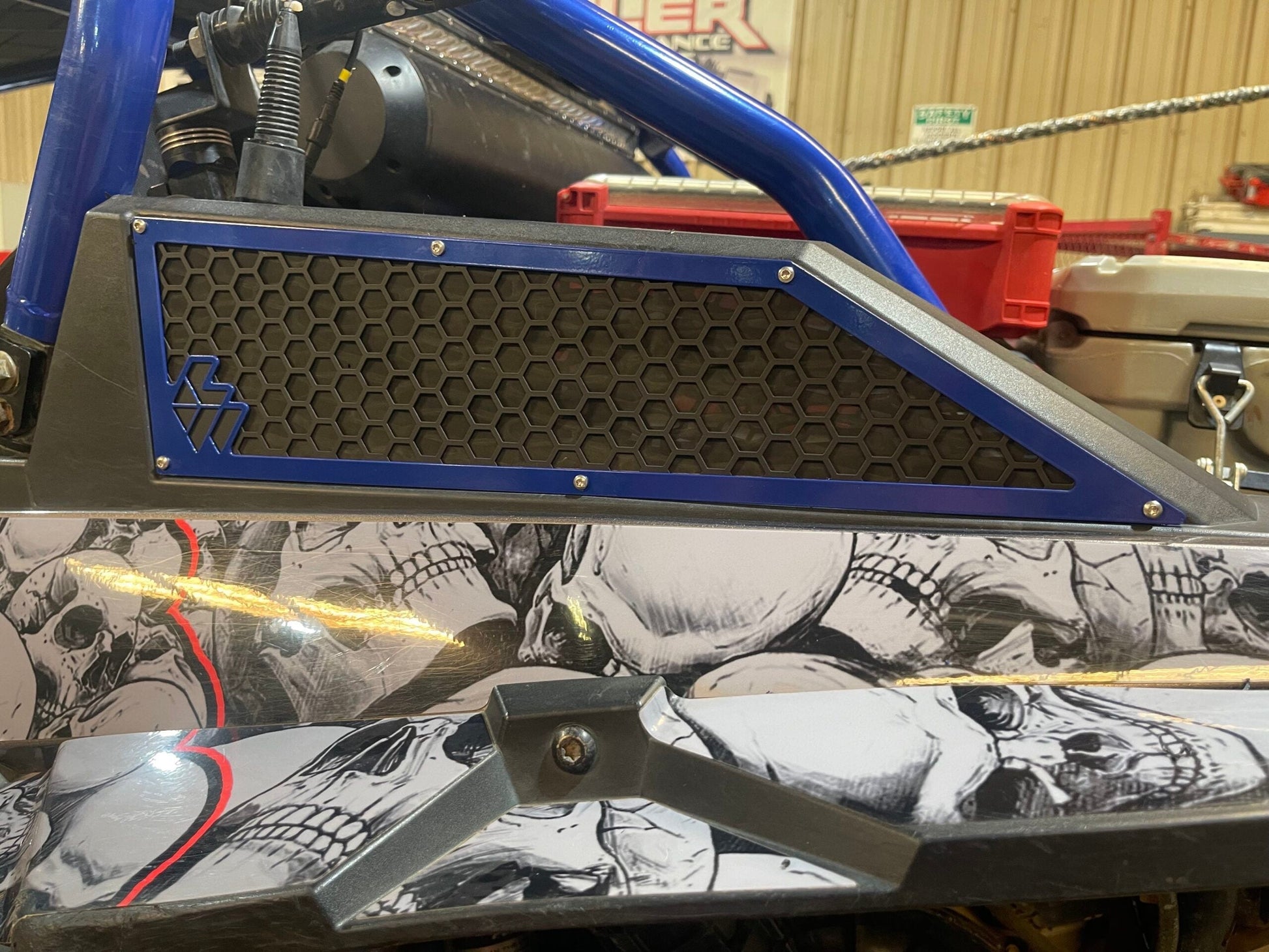 Polaris RZR XP Turbo / Turbo S Side Grille Vent Covers L&W Fab