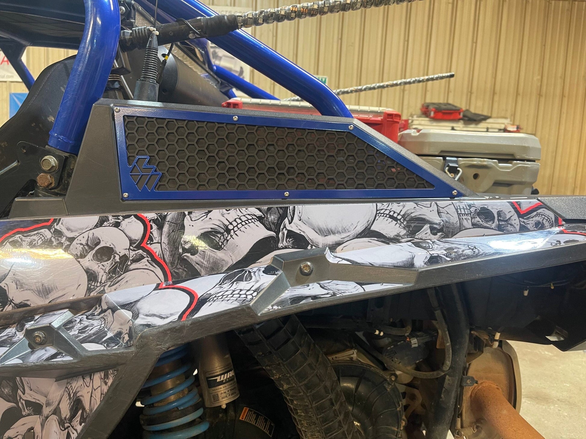 Polaris RZR XP Turbo / Turbo S Side Grille Vent Covers L&W Fab