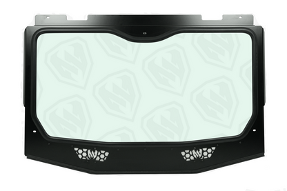 Polaris RZR XP Vented Full Glass Windshield Moto Armor