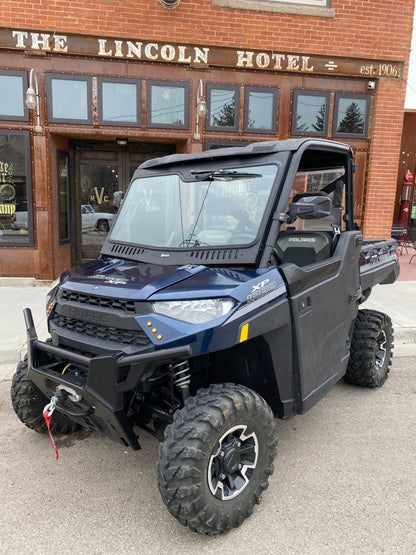 Polaris Ranger 1000 / XP 1000 Vented Glass Windshield Bent Metal Off-Road