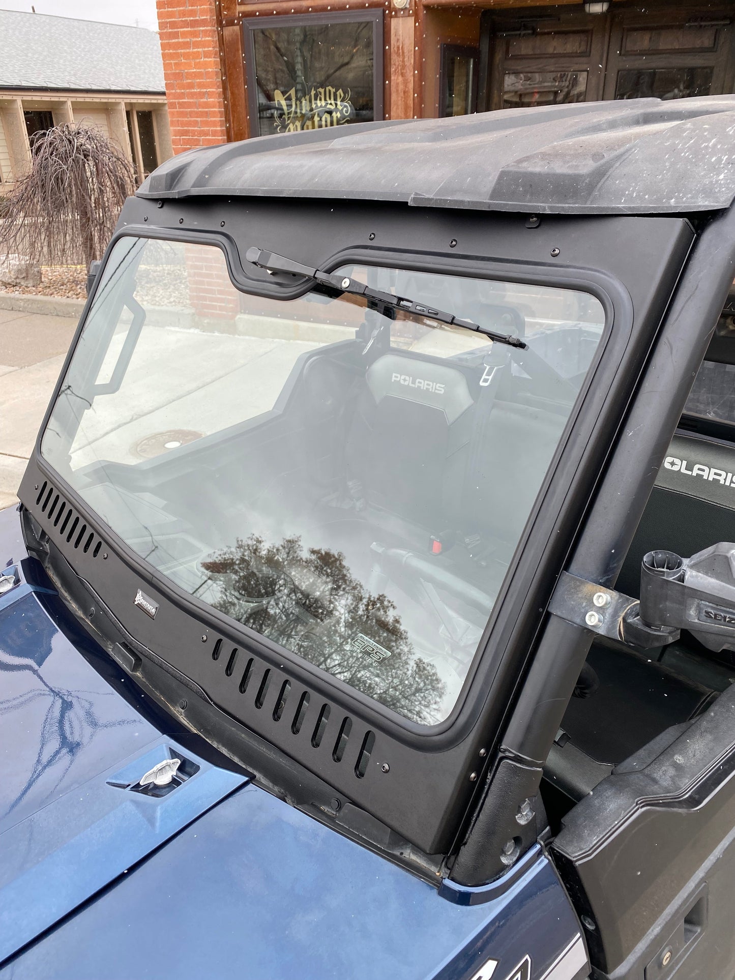 Polaris Ranger 1000 / XP 1000 Vented Glass Windshield Bent Metal Off-Road