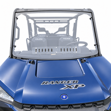 Polaris Ranger Crew 1000 2-Piece Polycarbonate Front Windshield | 3 Star UTV