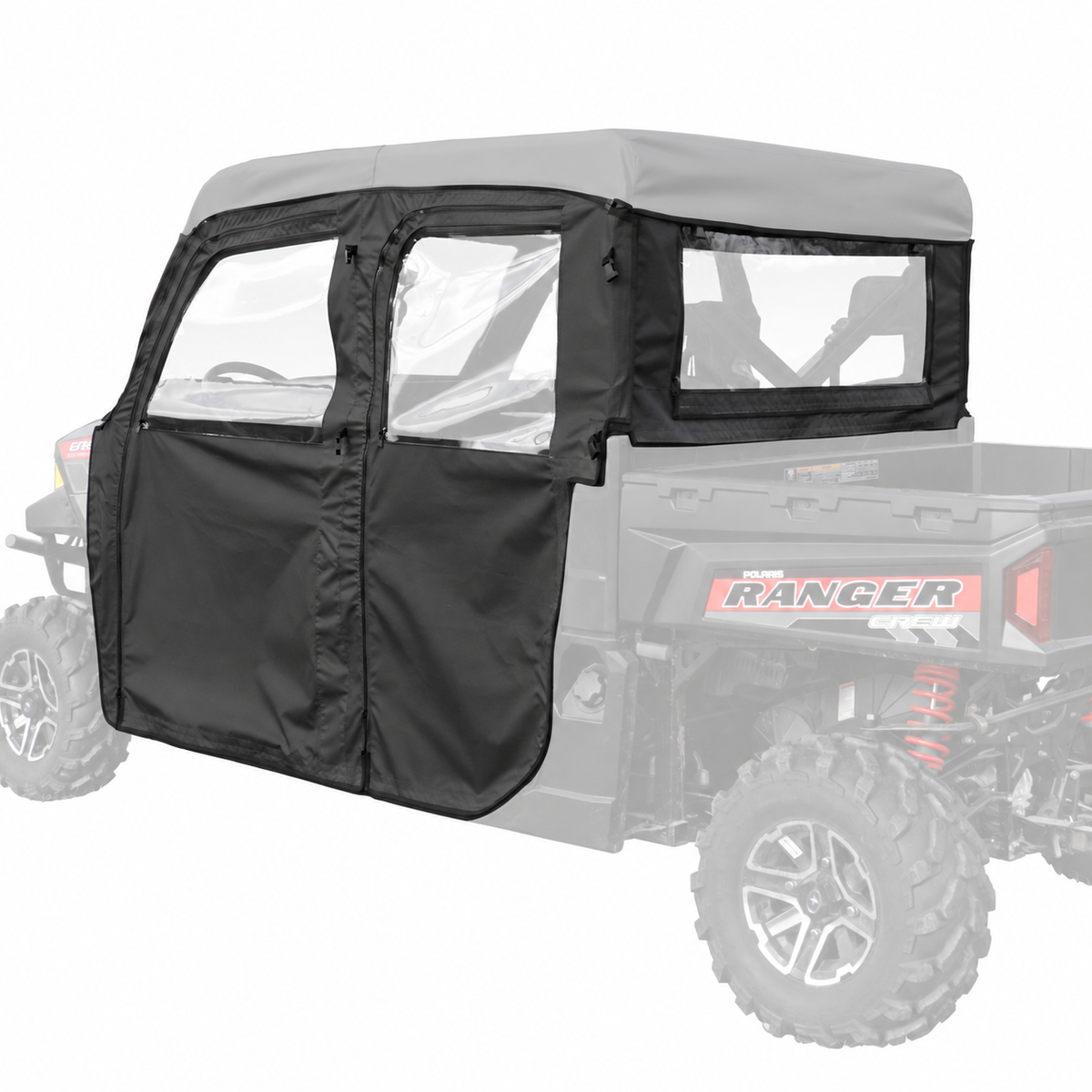 Polaris Ranger Crew 1000 Door & Rear Panel Enclosure | 3 Star UTV