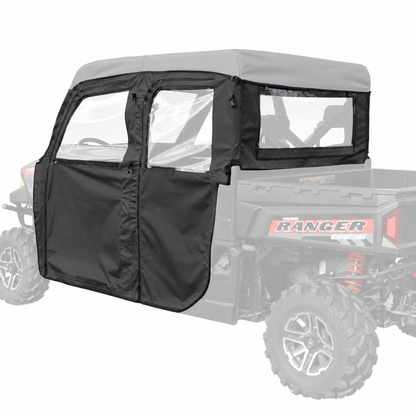 Polaris Ranger Crew 1000 Door & Rear Panel Enclosure | 3 Star UTV