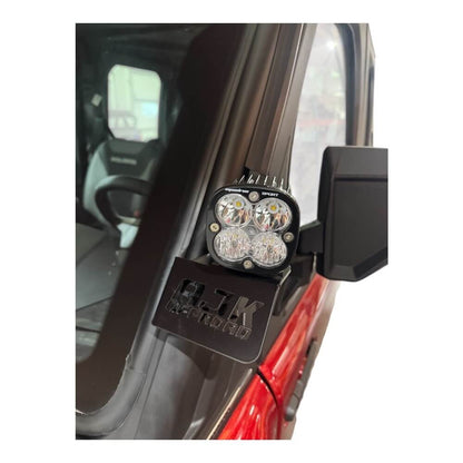 Polaris Ranger XD 1500 A-Pillar Light Mount AJK Offroad