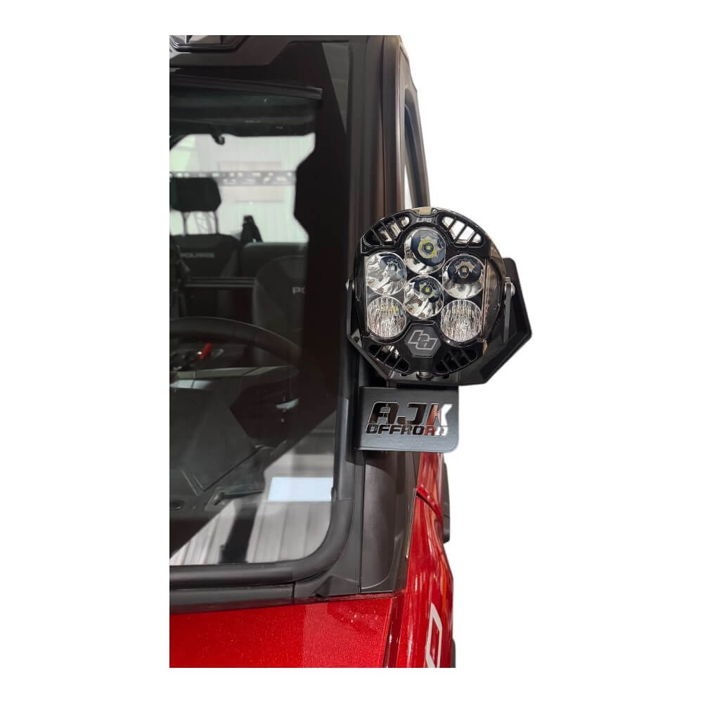 Polaris Ranger XD 1500 A-Pillar Light Mount AJK Offroad