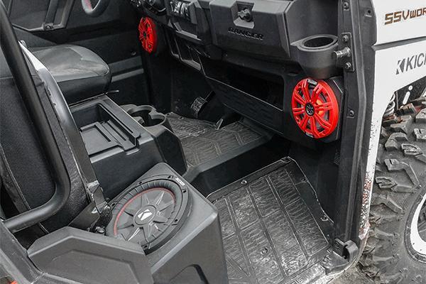 Polaris Ranger XP 1000 Ride Command (2018-2024) 10" Subwoofer Enclosure SSV Works