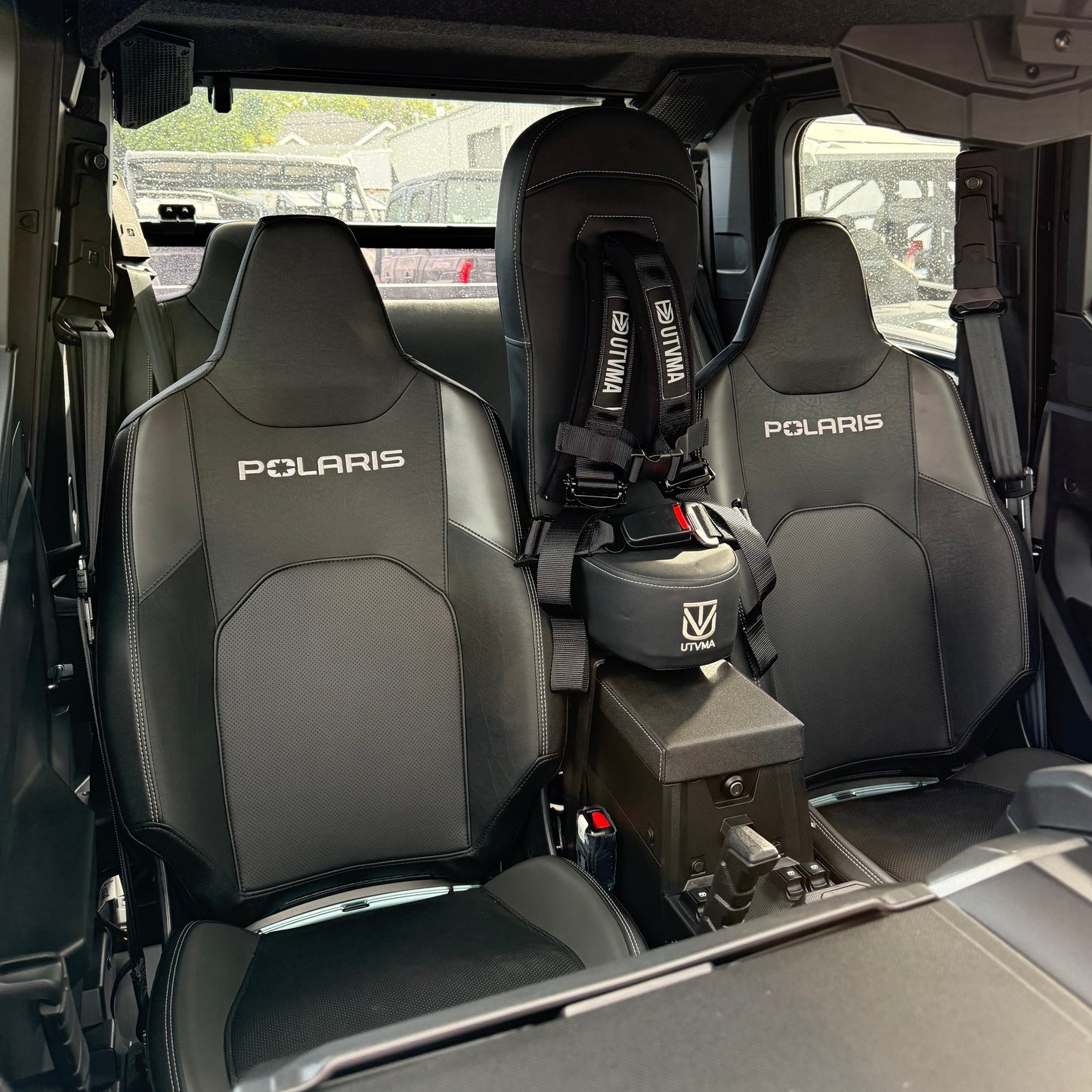 Polaris Xpedition 4-Seat Model Front Bump Seat with Harness UTVMA