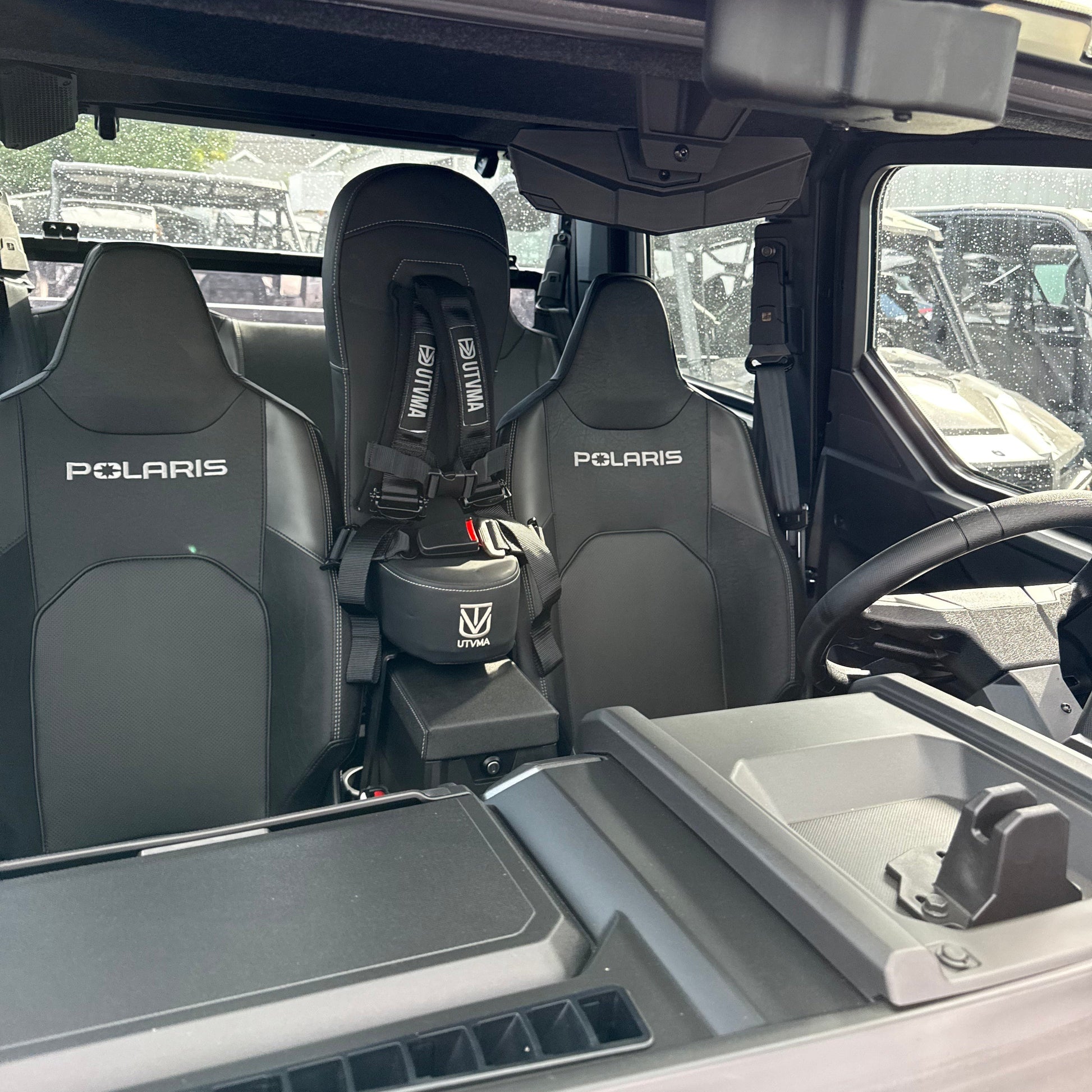 Polaris Xpedition 4-Seat Model Front Bump Seat with Harness UTVMA