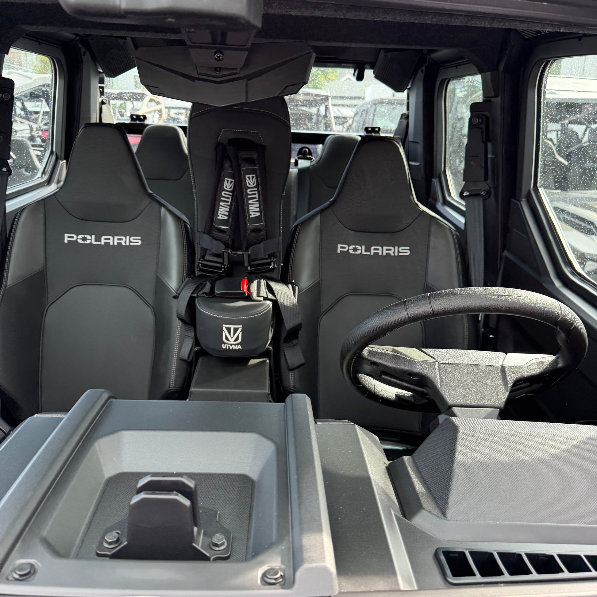 Polaris Xpedition 4-Seat Model Front Bump Seat with Harness UTVMA