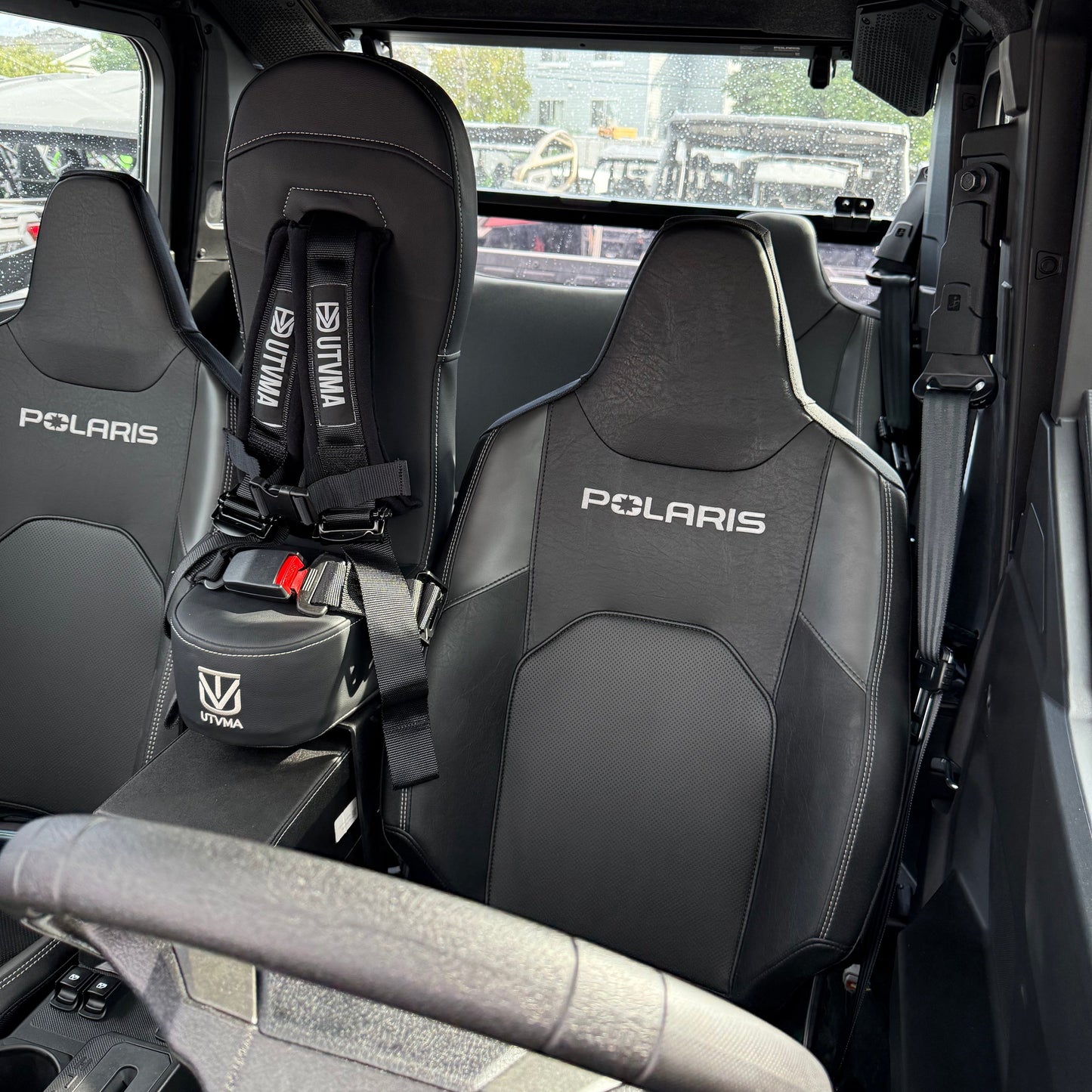 Polaris Xpedition 4-Seat Model Front Bump Seat with Harness UTVMA