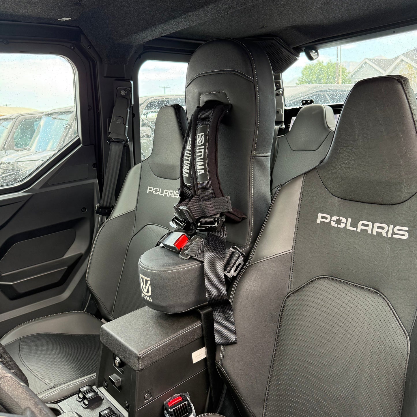 Polaris Xpedition 4-Seat Model Front Bump Seat with Harness UTVMA