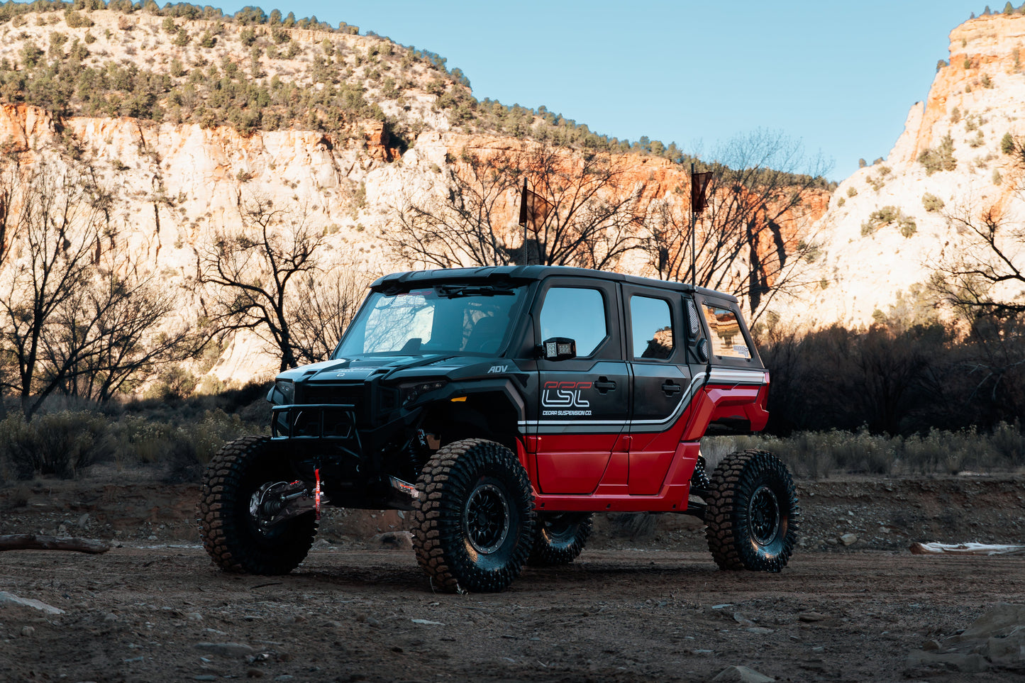 Polaris Xpedition 72" Mid Travel Suspension Kit Cedar Suspension Co