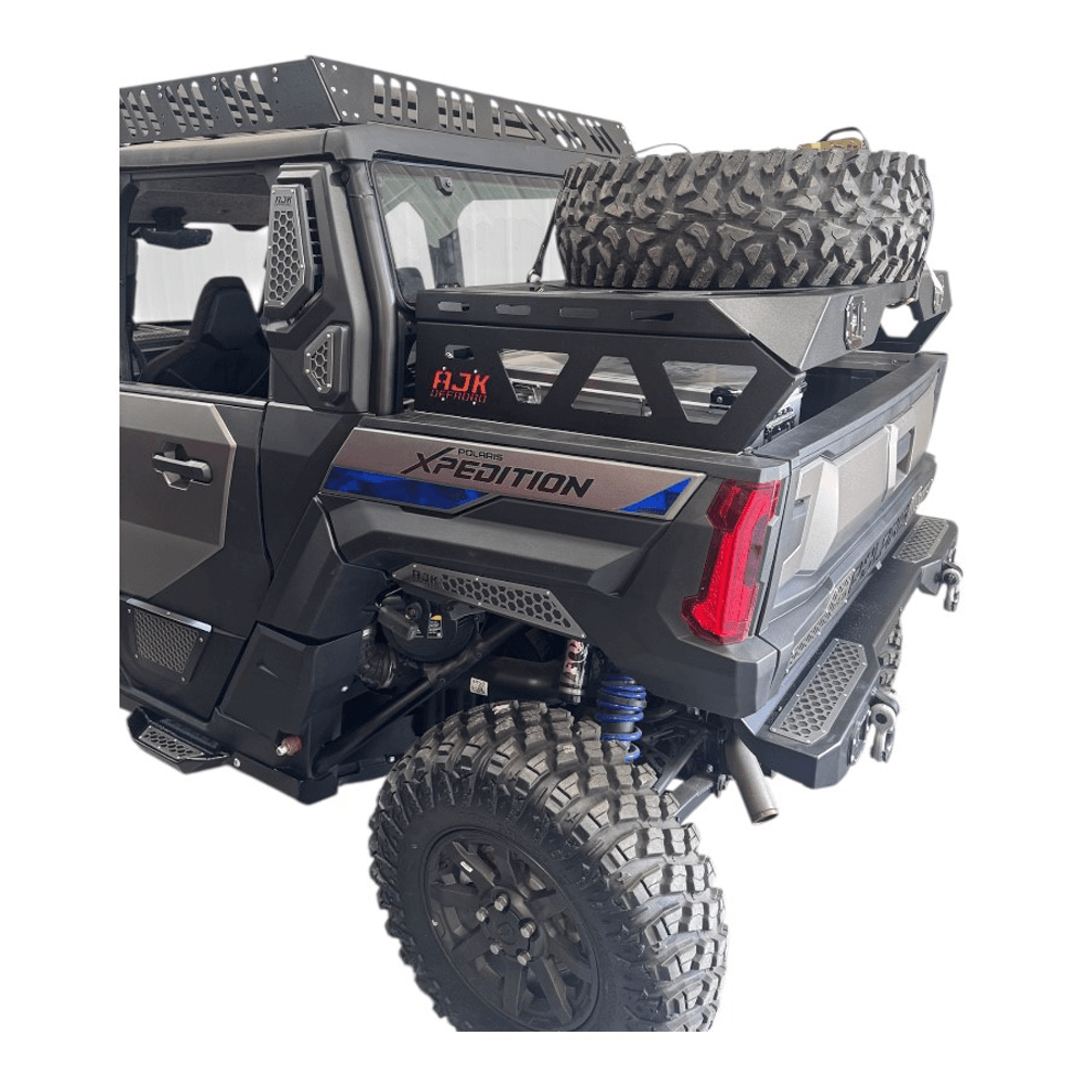 Polaris Xpedition Spare Tire Carrier / Bed Rack AJK Offroad