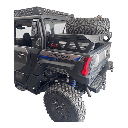 Polaris Xpedition Spare Tire Carrier / Bed Rack AJK Offroad