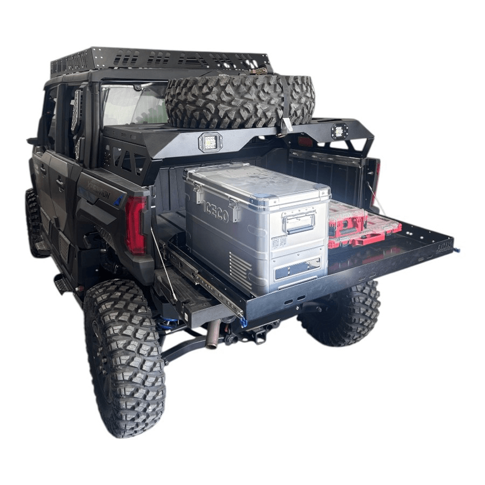 Polaris Xpedition Spare Tire Carrier / Bed Rack AJK Offroad