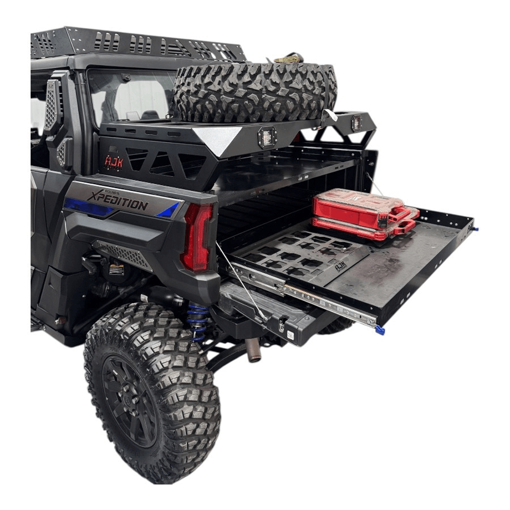 Polaris Xpedition Spare Tire Carrier / Bed Rack AJK Offroad