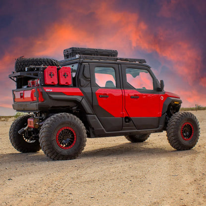 Polaris Xpedition X-Plorer Series Bed Rack Molle Side Panel Kit (Add on) Side View