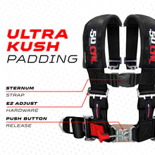 50 Caliber Racing Pro Series 2-Inch 4-Point Latch Safety Harness