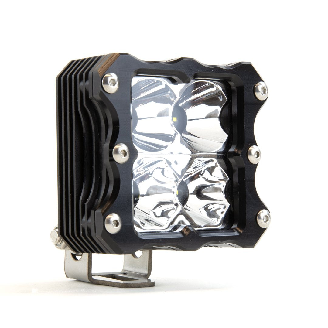 Quattro Clear LED Pod Light (Pair) Heretic