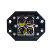 Quattro Flush Mount Clear LED Pod Lights (Pair) Heretic