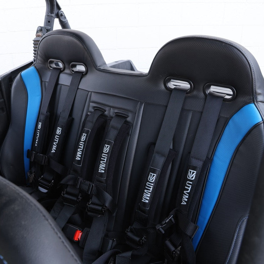 Can-Am Commander MAX (2021+) Rear Bench Seat with Harnesses | UTVMA