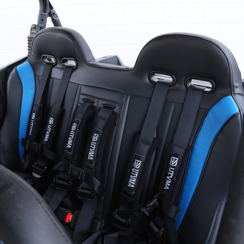 Can-Am Maverick Sport MAX Rear Bench Seat with Harnesses | UTVMA