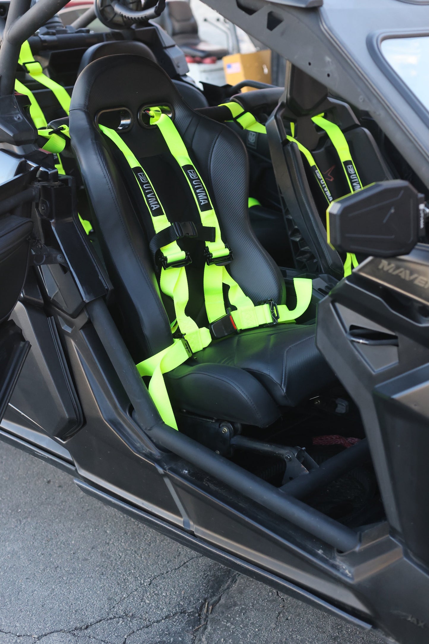 "Rebel" Series Pair of Front Suspension Bucket Seats Maverick X3 2 or 4 Seater (2017+)