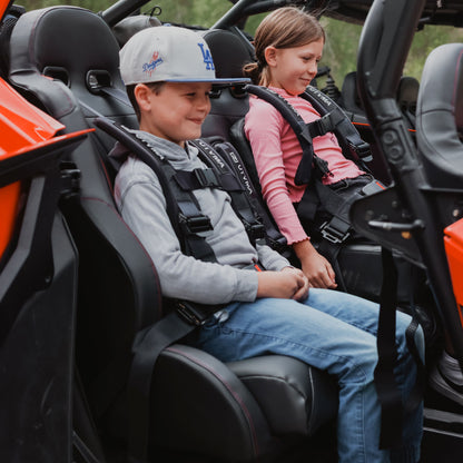 Polaris RZR Pro R / Pro XP / Turbo R Rear Bench Seat with Harnesses | UTVMA