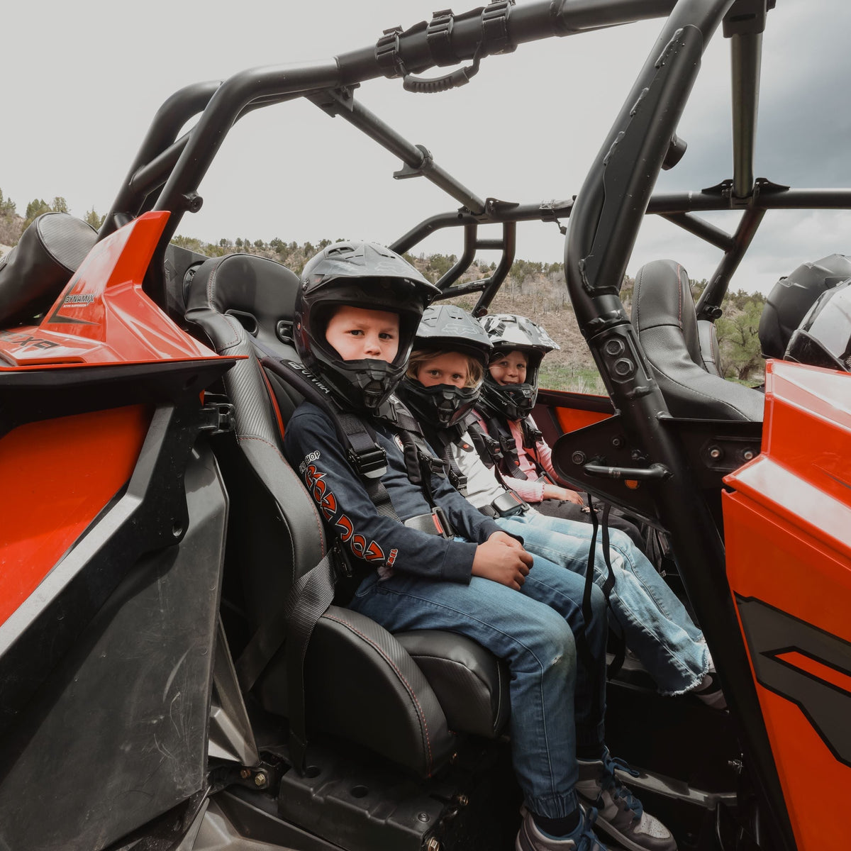 Polaris RZR Pro R / Pro XP / Turbo R Rear Bench Seat with Harnesses | UTVMA