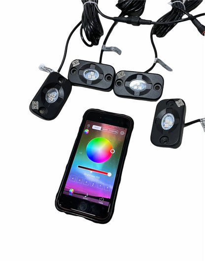 RGB LED Color Changing Rock Lights GGLighting