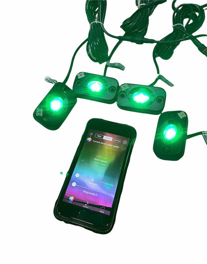 RGB LED Color Changing Rock Lights GGLighting