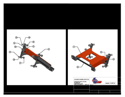 Polaris RZR RS1 Differential Plate
