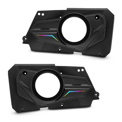Polaris RZR Rear Door Empty Speaker Panels | DS18