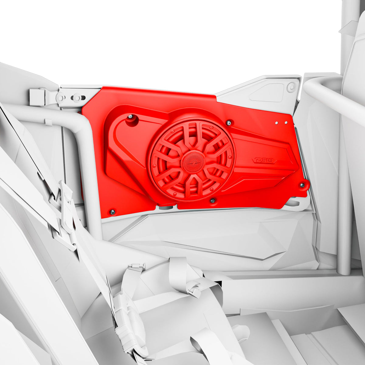 Polaris RZR Rear Door Loaded Speaker Panels | DS18
