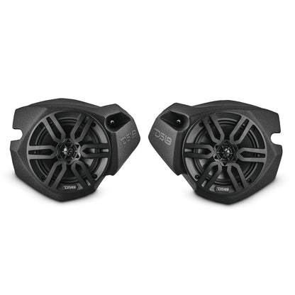 Polaris RZR Front Kick Panel Loaded Speaker Pods | DS18