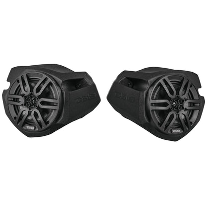 Polaris RZR Front Kick Panel Loaded Speaker Pods | DS18