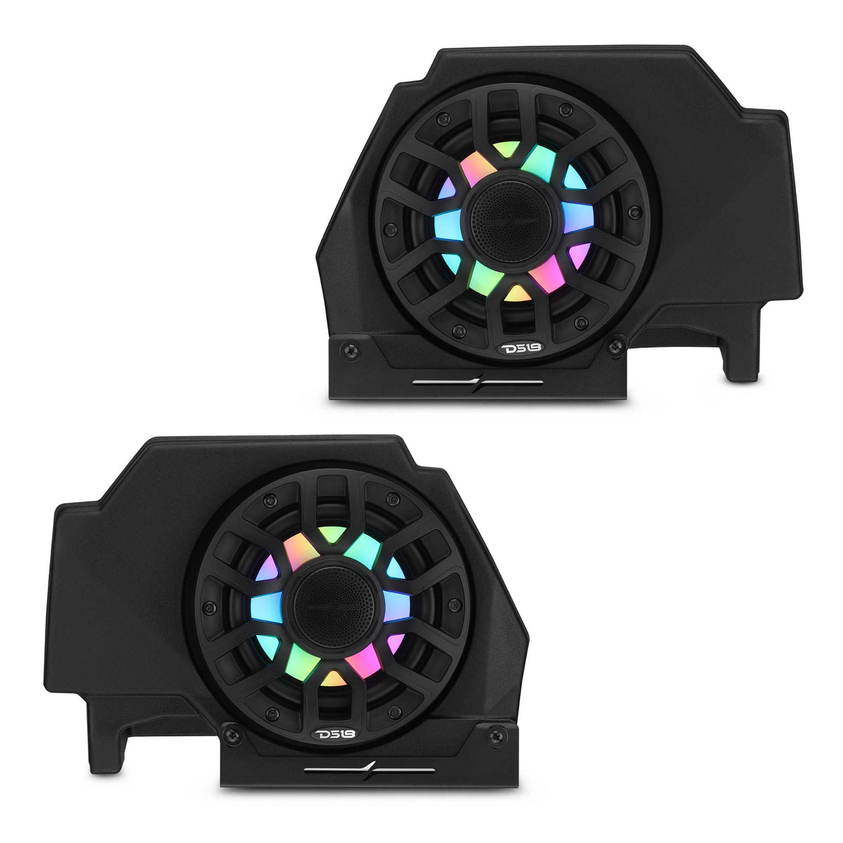 Polaris RZR Pro R / Pro XP / Turbo R Rear Loaded Speaker Pods | DS18