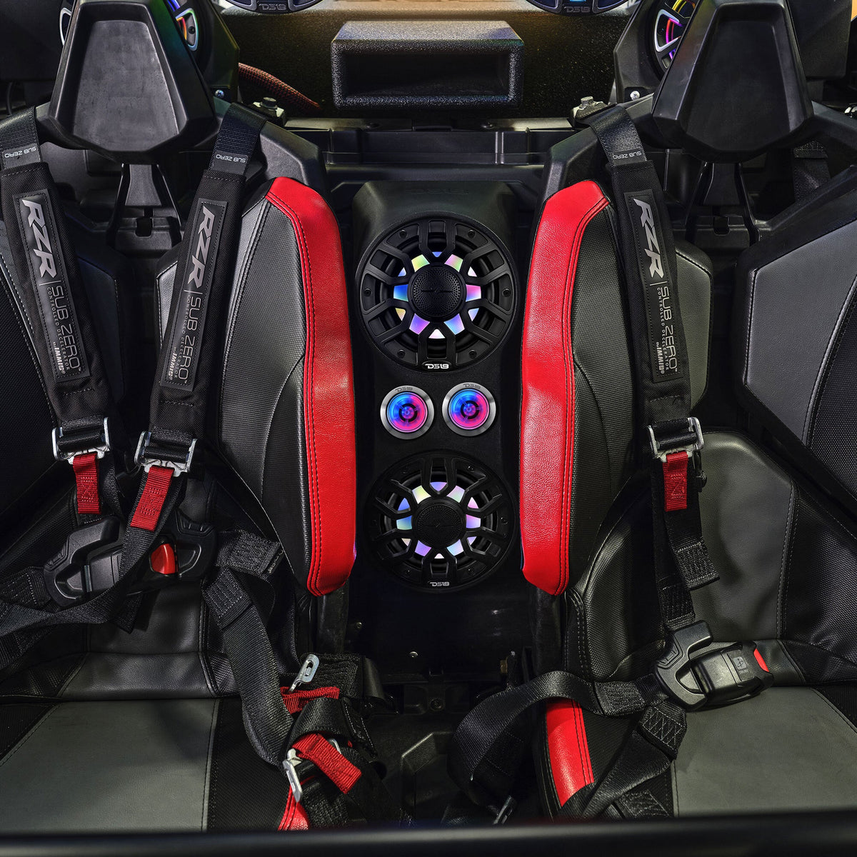 Polaris RZR Pro R / Pro XP / Turbo R Center Console Loaded Speaker Enclosure | DS18