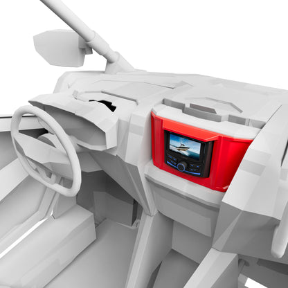 Polaris RZR Upper Dash Stereo Mounting Kit | DS18