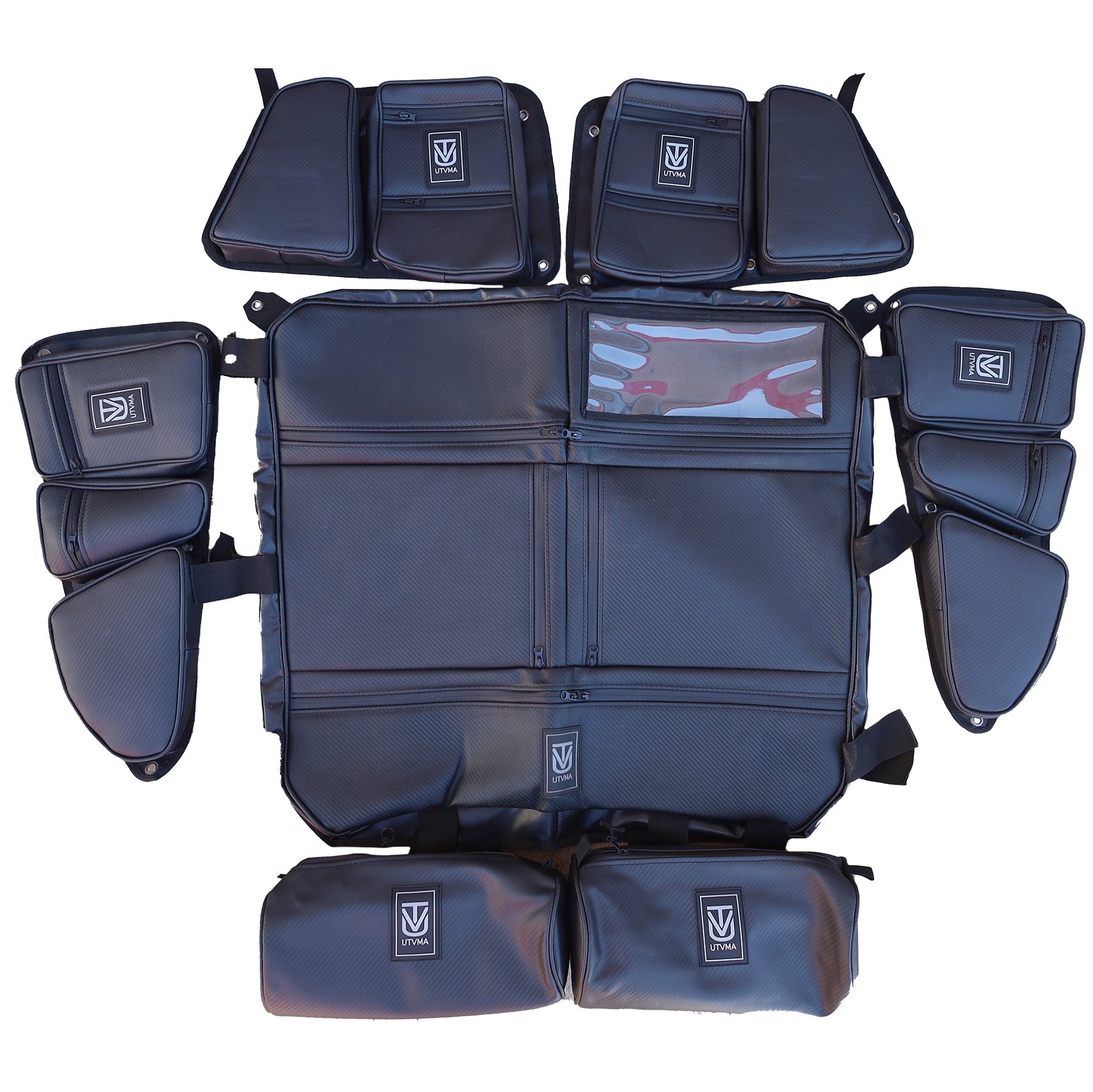 Polaris RZR 4-Seat Interior Storage Bag Set by UTV Mountain Accessories