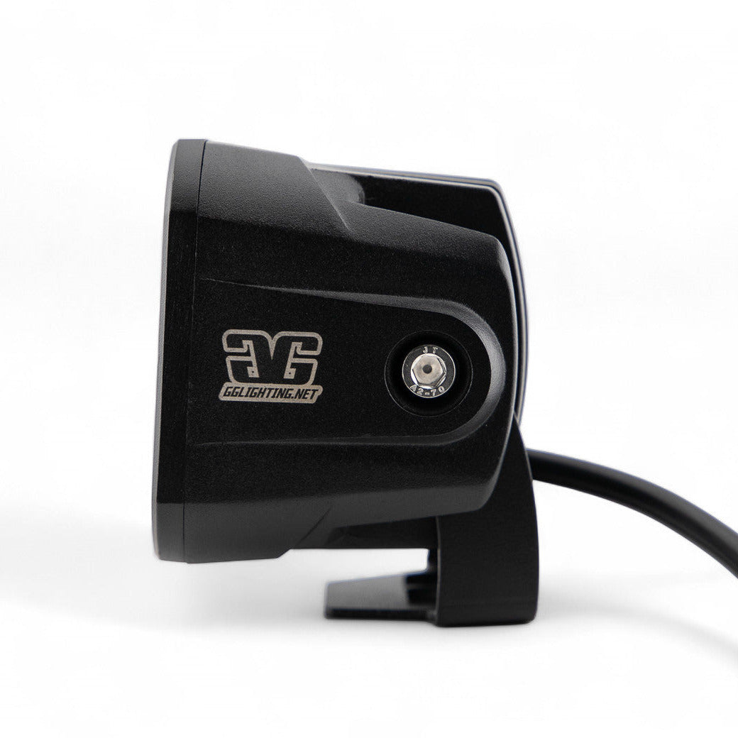 Race Series Flood LED Light Pod Yellow GGLighting