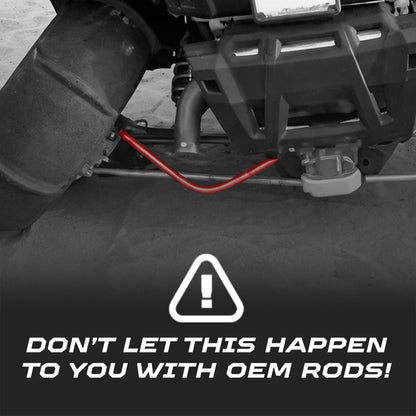Can-Am Maverick X3 Heavy Duty Radius Rods | 50 Caliber Racing