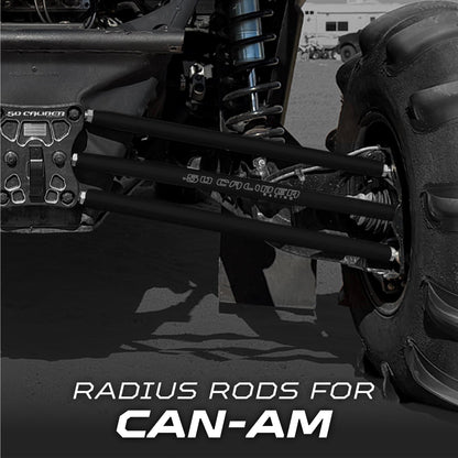 Can-Am Maverick X3 Heavy Duty Radius Rods | 50 Caliber Racing