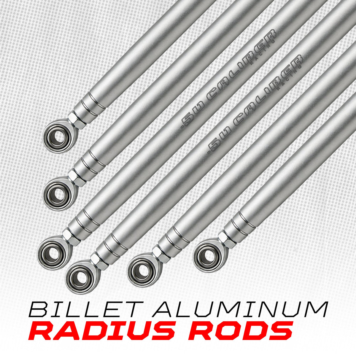 Can-Am Maverick X3 Heavy Duty Radius Rods | 50 Caliber Racing