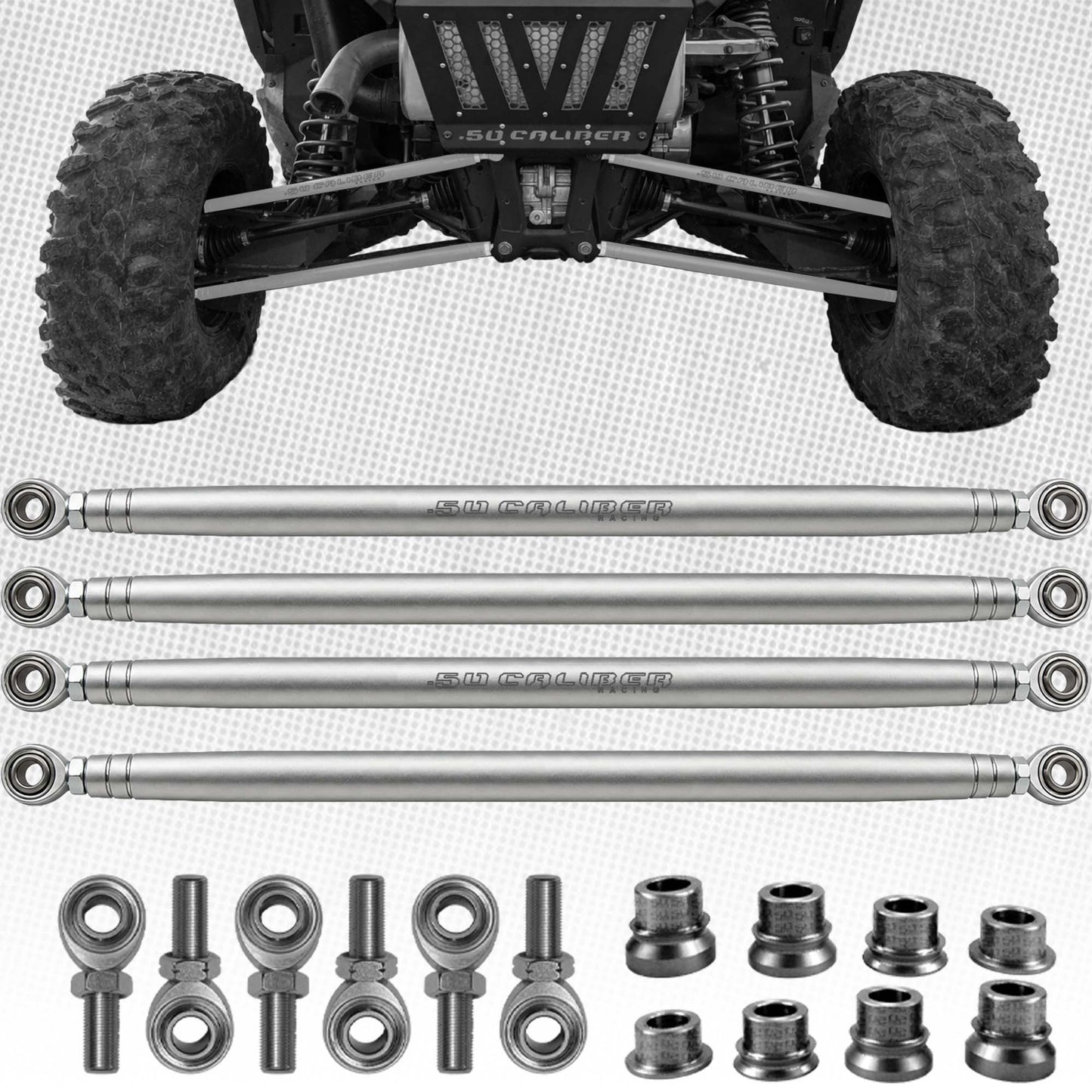 RZR Turbo S CNC Billet Radius Rods