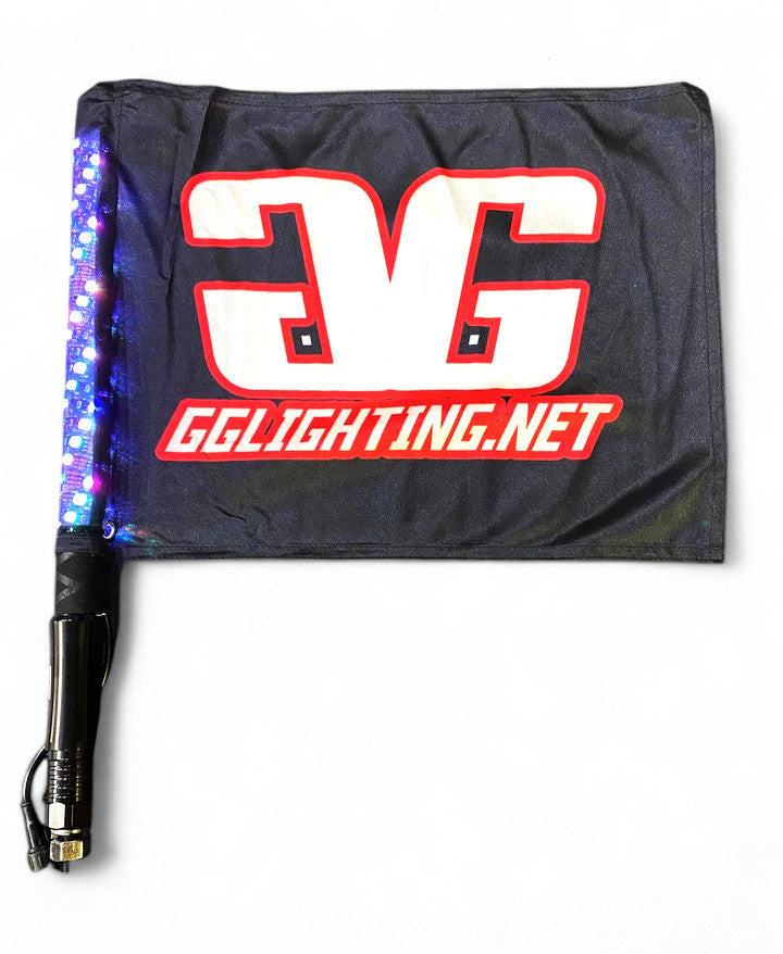 Revo 1.5' RGB Bluetooth Lighted Whip GGLighting