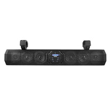 24" Marine Sound Bar Speaker System, 6 Speakers 600 Watts, Bluetooth® v5.0, Rotating Control Panel