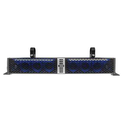 HYDRO 30” Marine Bluetooth Sound Bar – Water Resistant, RGB LED Lights, 8 Speakers, 320W RMS Amplified System